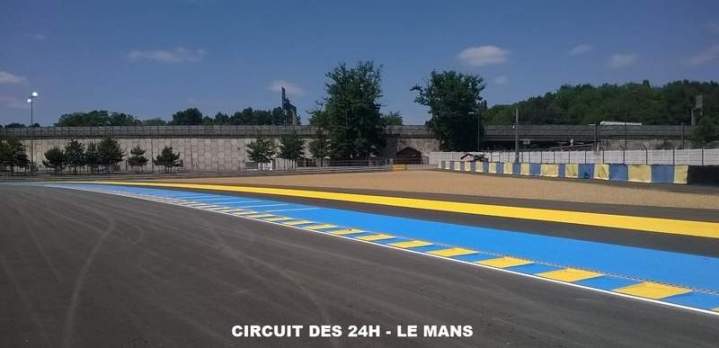 Road painting Saint-Léonard-des-Bois