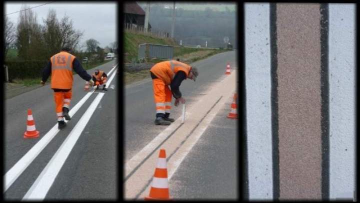 Traçage au sol Saint-Léonard-des-Bois